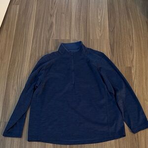 Vineyard Vines Blue Grid Pattern Pullover